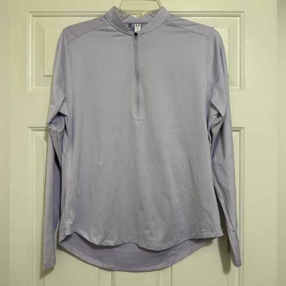 Under Armour Lavender Quarter-Zip Top - Picture 1 of 2